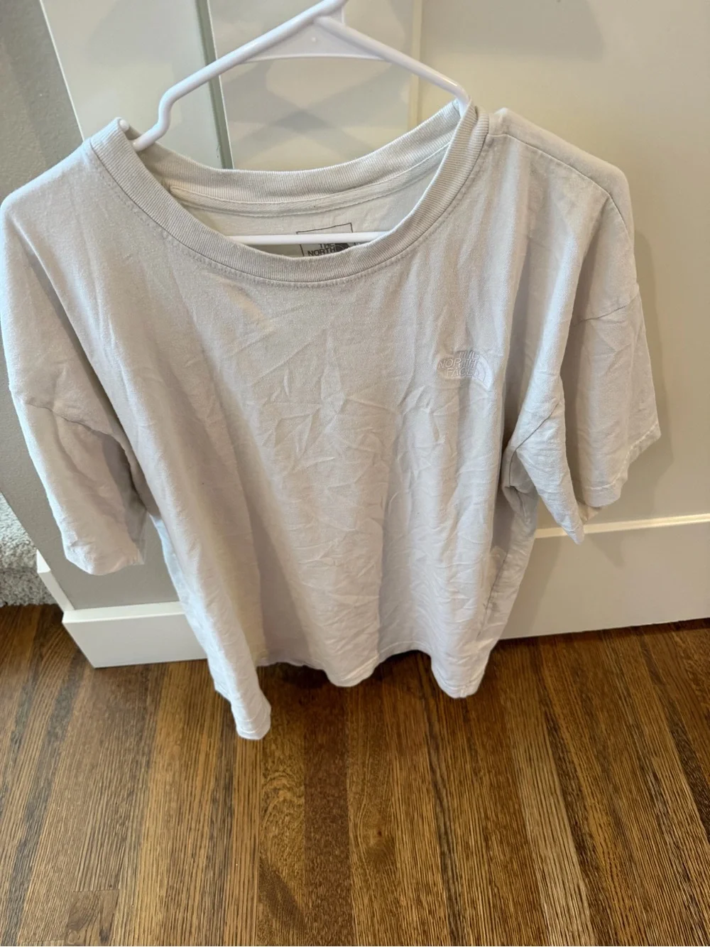 The North Face Women's Light Gray Crew Tee